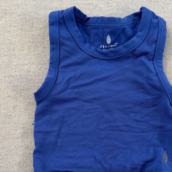 FP Movement by Free People Blue Crop Top - Picture 3 of 5